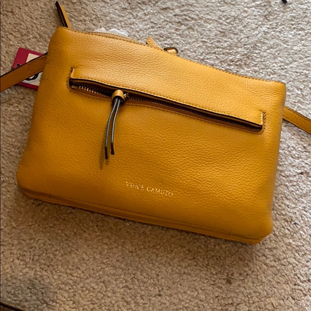Yellow Vince Camuto Crossbody